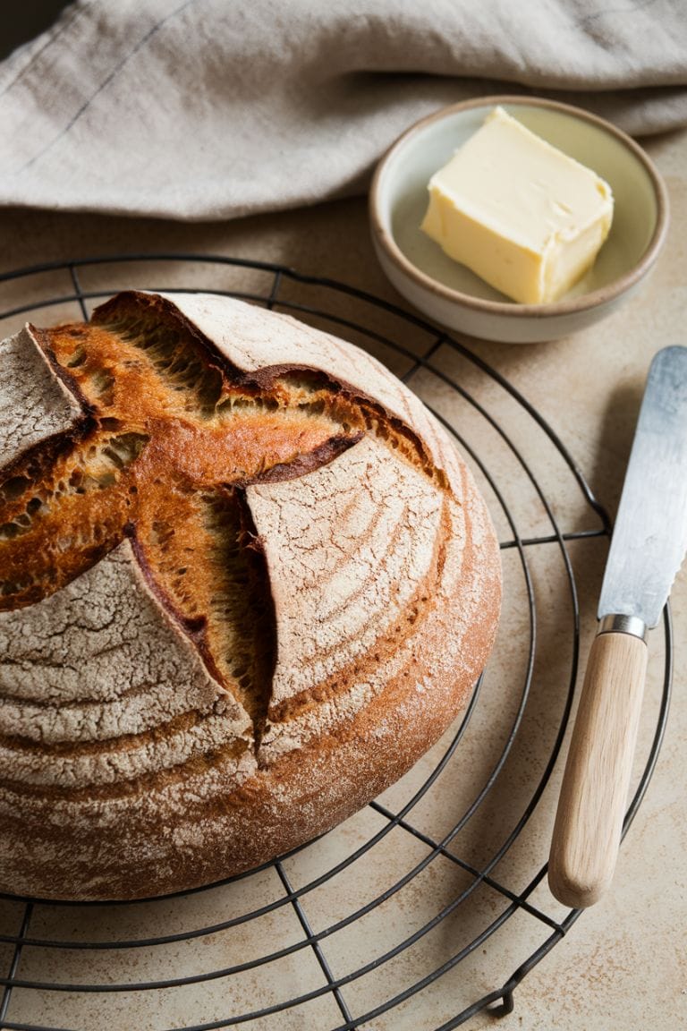 French Chestnut Flour Bread (“Pain de Châtaigne”) – A Rustic Wartime Loaf From World War 2