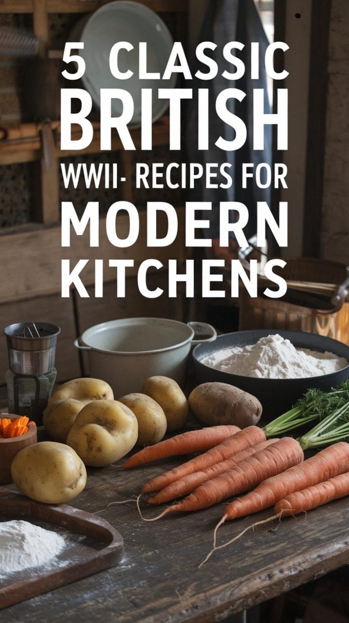 5 Classic British WWII Recipes for Modern Kitchens